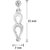 Mahi Rhodium Plated Spright Earrings For Women Er1103700r 
