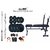 Protoner Weight Lifting Home Gym 55 Kg+Inc/Dec/Flat Bench+4 Rods(1 Zig Zag)+Accessories