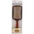 Hair Brushes - Golden Rim Shell Finish Paddle Hair Brush - By Roots
