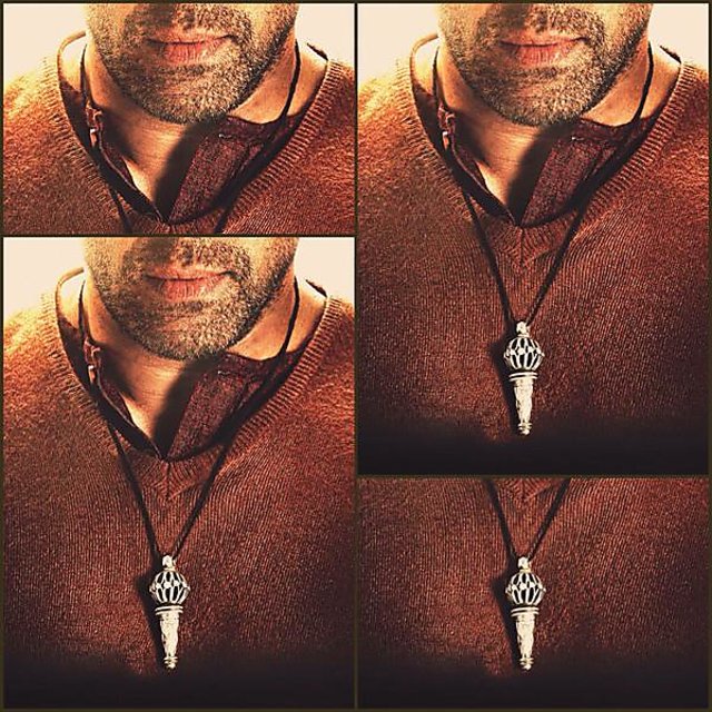 Combo of Bajrangi Bhaijaan Salman Khan Gada Locket/Pendant Salman Blue  Bracelet