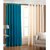 Homesazz Solid Design Window  Curtains(Set of 2)