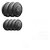 Dreamfit 10kg Adjustable Grip Dumbell Rubber Plates - 3 Rods (1 Curl) - Skipping Rope - Gym Gloves - Wrist Band