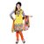 CARAH EXCLUSIVE YELLOW COLOR PRINTED DRESS MATERIAL (CRH-DM113) (Unstitched)