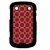 Pickpattern Back Cover For Blackberry Bold 9900 REDFLOOR9900-5927