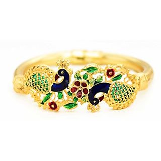 Peacock gold bracelet clearance