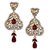 Kriaa Exclusive Red Drop Earings  -  1301917
