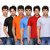 TSX Men's Multicolor Polo (Pack of 6)