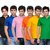 TSX Men's Multicolor Polo (Pack of 6)