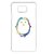 Pickpattern Back Cover For Samsung Galaxy Alpha PENGUINPRINTSALP