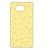 Pickpattern Back Cover For Samsung Galaxy Alpha SIMPLYYELLOWSALP