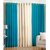 Homefab India Set Of 3 Multi-Colour Long Door(8X4)Curtains(HF285)
