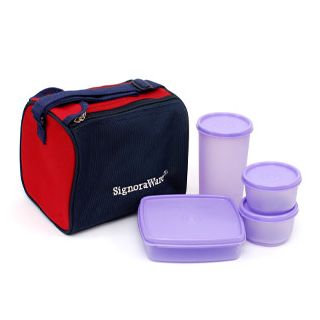 Signoraware Best Lunch Box With Insulated Bag