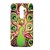 Pickpattern Back Cover For Lg G2 GLOWYPEACOCKLGG2-15948