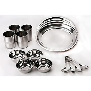 16 Pcs Stainless Steel Dinner Set