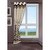 StoryHome Brown Window Berry Curtain-WBR4017