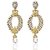 Ethnic Jewels Golden Drop Earring (Er-89)