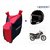 Speedwav Sporty Bike Body Cover+Full Face Riding Helmet BLACK-Honda Dream Neo