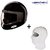 Speedwav Full Face Bike Riding Helmet-BLACK+Face Mask-WHITE