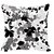 meSleep Abstract Digitally Printed Cushion Cover (16x16)