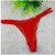Novelty Red Rose Flower panties- G string/Thongs- 1 Qty