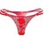 Novelty Red Rose Flower panties- G string/Thongs- 1 Qty