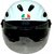 Aeroh Urban Glossy Unisex Clear Visor Motorbike Helmet - M