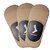 Balenzia Pack of 3 Beige Anti-Slip Loafer Socks