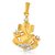 Mahi Gold Plated  Gold Pendants Chains For Women