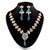 Shital Jewellery Non Plated Blue Plastic Necklace Set For Women