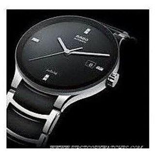 Rado black best sale watch first copy
