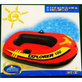 Intex Explorer 100 1 Person Inflatable Boat Original At Best Prices Shopclues Online Shopping Store