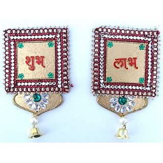 Shubh Laabh - Traditional Hand Painted Door Decor 31