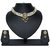 Pourni Pearl  American Diamond Studded necklace Set-SDP85