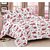 Story@ Home White 100% Cotton Magic 1 Double Bedsheet  With 2 Pillow Cover