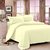 Story@ Home Cream 100% Cotton Magic 1 Double Bedsheet  With 2 Pillow Cover