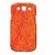 Pickpattern Back Cover For Samsung Galaxy S3 I9300 ORANGEMESHS3