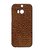 Pickpattern Back Cover For Htc One M/8 LEATHERTEXTURE1M8