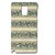 Pickpattern Back Cover For Samsung Galaxy Note 4 VINTAGEFABRICNT4