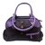 Morden Look Ladies Handbag - Purple