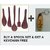 Wooden Spoon Set + Free Key Chain