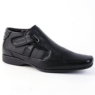 Valentino Men WINNER89BLACK Leather Formal Shoes