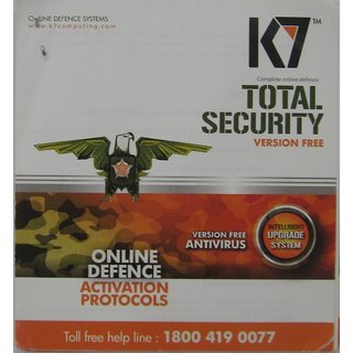 K7 Total Security Activation Key Only(Save Time Save Money)