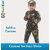 Soldier Fancy Costume for Kids with Camouflage Army Print