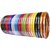 Beautiful Chinese Glass Bangles 12 Colours 24 Pieces Set