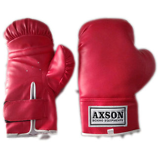 Axson PVC Leather Boxing Gloves 6-Oz