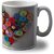 Heart Colourful Buttons Coffee Mug