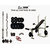 Protoner Weight Lifting Package 24 Kgs + 5 Straight+ 3 Curl Rod + Lifeline 5 In1 Bench