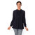 Oviya Women's Dark Blue Solid Tops