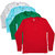 TSX Men's Multicolor Round Neck T-Shirt (Pack of 4)