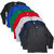 TSX Men's Multicolor Round Neck T-Shirt (Pack of 7)